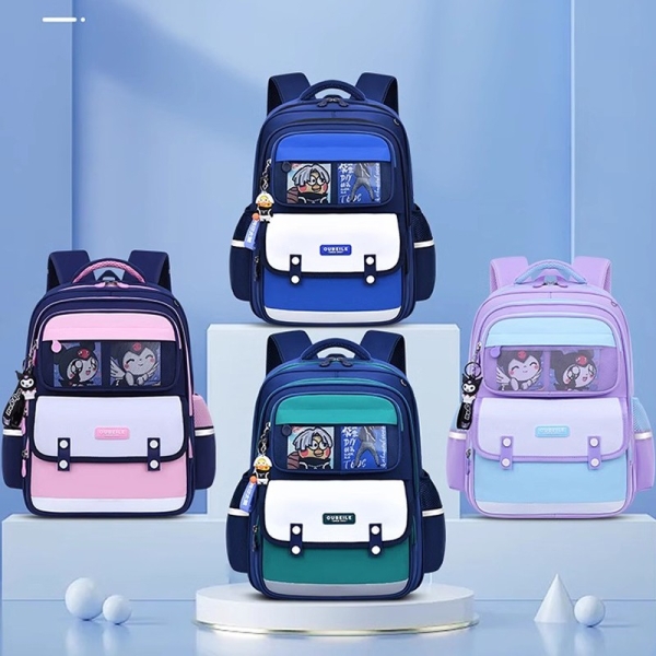 護腰護脊小學(xué)生書包-4色可選